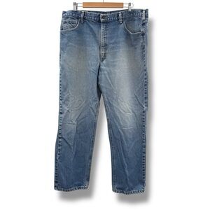 Carhartt FR Relaxed Fit Jeans‎ Men’s Size 40x32 Blue Denim Workwear Utility